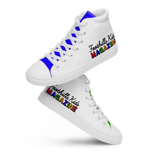 Men’s high top canvas shoes